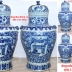 Chóe Sứ Xanh Trắng Loại  To Khủng Vẽ Tay Đẹp Và Hiếm