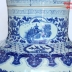 Chóe Sứ Xanh Trắng Loại  To Khủng Vẽ Tay Đẹp Và Hiếm
