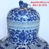 Chóe Sứ Xanh Trắng Loại  To Khủng Vẽ Tay Đẹp Và Hiếm